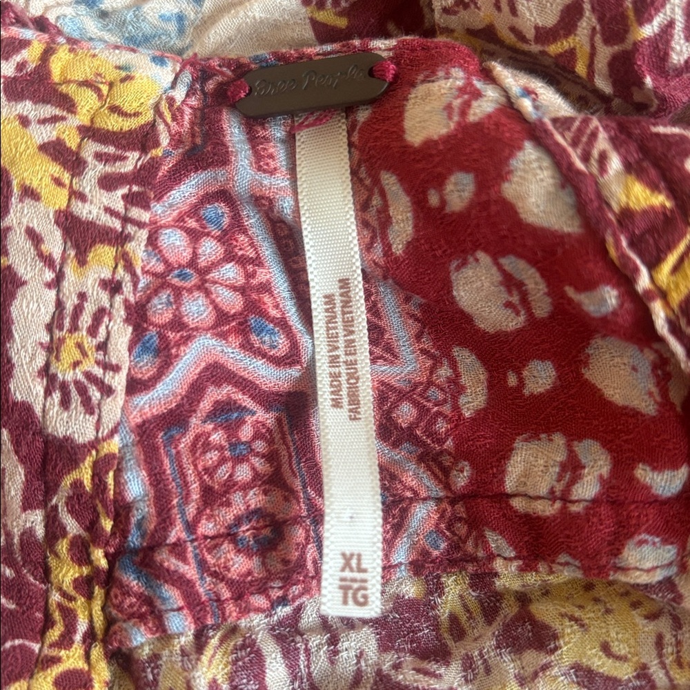 Free People Cropped Tank Top size XL - Picture 6 of 8